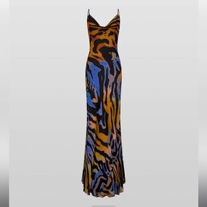 Rat & Boa Blue Fabienne Maxi Dress